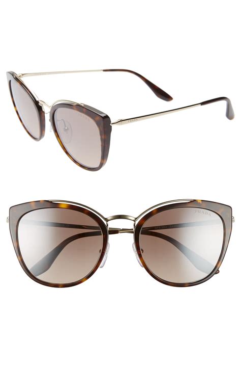 Prada 54mm Gradient Sunglasses 